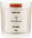 Ароматична соєва свічка AROMALOVERS Fig & Patchouli 180г ARL2300000024 фото 1