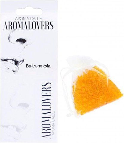 Арома саше Aromalovers Ваніль та схід для гардеробу та авто 25 г ROZ6206102579 фото
