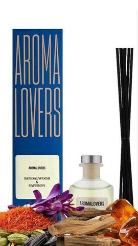 Аромадифузор Aromalovers SANDALWOOD & SAFFRON 50мл ARL2300000008 фото